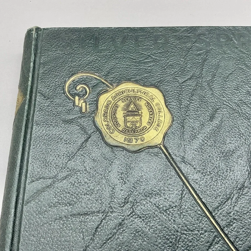 Vintage 1931‎ The Silver Spruce Colorado Agricultural College Yearbook Hardcover